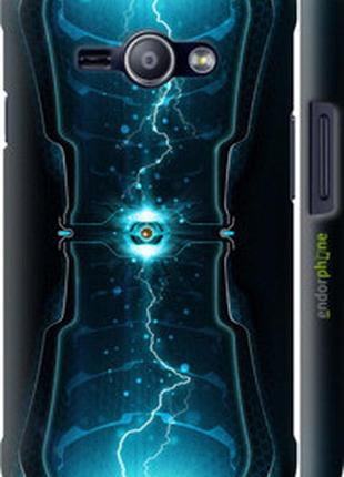 Чехол на samsung galaxy j1 ace j110h молнии в цилиндре "120m-215-2448"