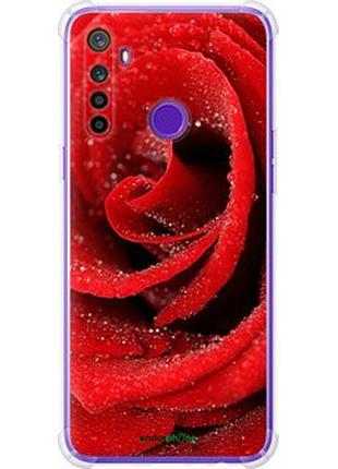Чохол на realme 5 червона троянда "529sp-1862-2448"