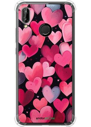 Чехол на huawei p20 lite сердечки 4 "5662sp-1410-2448"