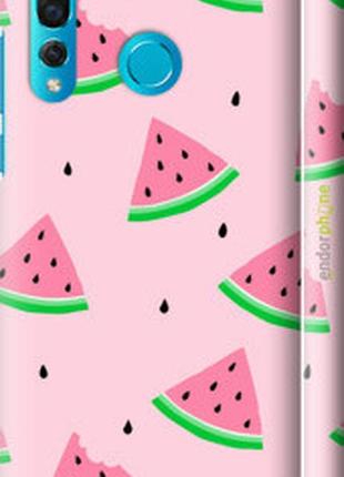 Чехол на huawei nova 4 розовый арбуз "4314m-1632-2448"