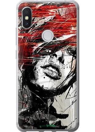 Чохол на xiaomi redmi s2 обличчя дівчини "1162u-1494-2448"