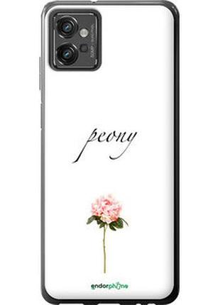 Чехол на motorola g32 пион "4366u-2845-2448"