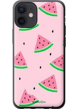 Чохол на iphone 12 mini рожевий кавун "4314u-2071-2448"
