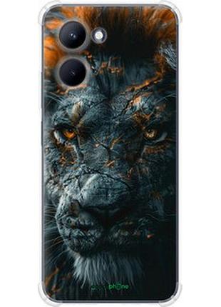 Чохол на realme c33 плам'яний лев "6153sp-2870-2448"