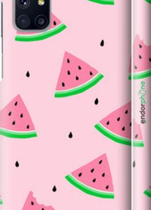 Чехол на samsung galaxy m31s m317f розовый арбуз "4314m-2055-2448"