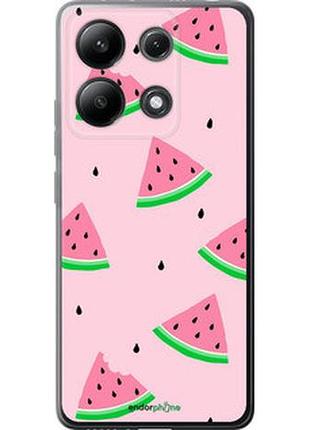Чехол на xiaomi redmi note 13 4g розовый арбуз "4314u-3654-2448"