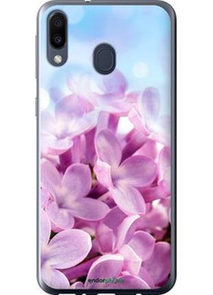 Чехол на samsung galaxy m20 сирень "527t-1660-2448"