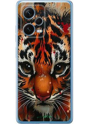 Чехол на xiaomi redmi note 12 pro+ 5g mini tiger "6052u-3612-2448"