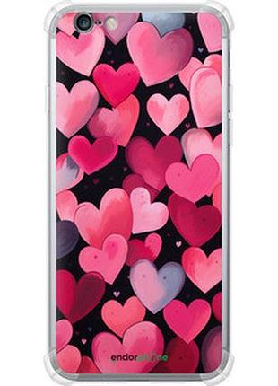 Чехол на iphone 6 plus сердечки 4 "5662sp-48-2448"