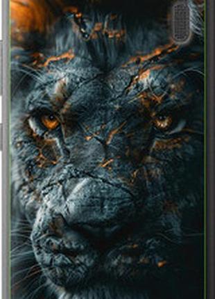 Чехол на lenovo k3 note k50-t5 пламенный лев "6153u-141-2448"
