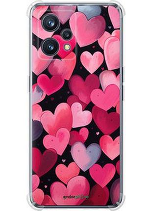 Чехол на realme 9 сердечки 4 "5662sp-2866-2448"