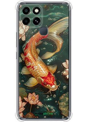 Чехол на infinix smart 6 мелодия лотоса "6106sp-2758-2448"