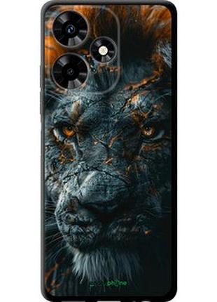 Чехол на infinix hot 30 пламенный лев "6153b-3046-2448"