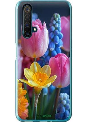 Чохол на realme x50 весняні квіти "6058u-1894-2448"