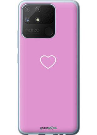 Чехол на realme narzo 50a сердце 2 "4863t-2514-2448"