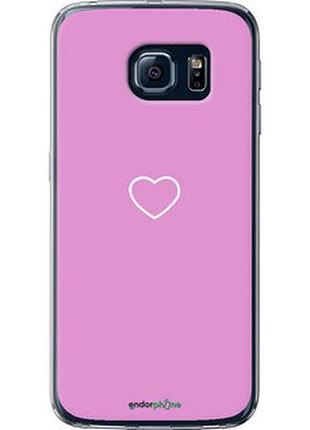 Чохол на samsung galaxy s6 g920 серце 2 "4863t-80-2448"