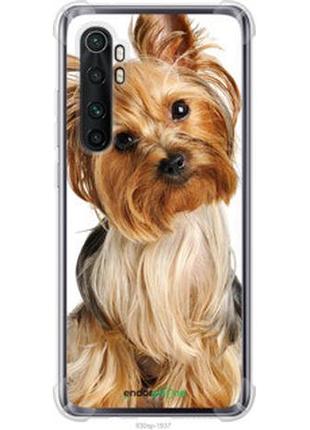 Чехол на xiaomi mi note 10 lite йоркширский терьер с хвостиком "930sp-1937-2448"