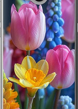 Чехол на huawei y5 2017 весенние цветы "6058u-992-2448"