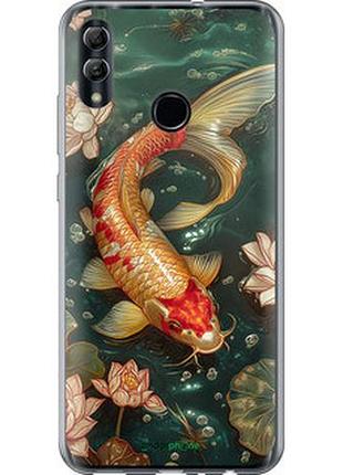 Чехол на huawei honor 10 lite мелодия лотоса "6106u-1618-2448"