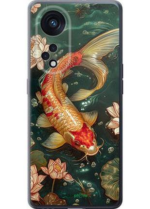 Чехол на oppo oppo reno 8t 5g мелодия лотоса "6106u-3122-2448"