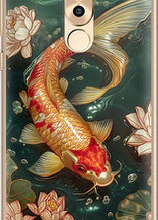 Чохол на huawei honor 6x мелодія лотоса "6106u-460-2448"