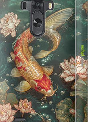 Чехол на lg g3 d855 мелодия лотоса "6106m-47-2448"