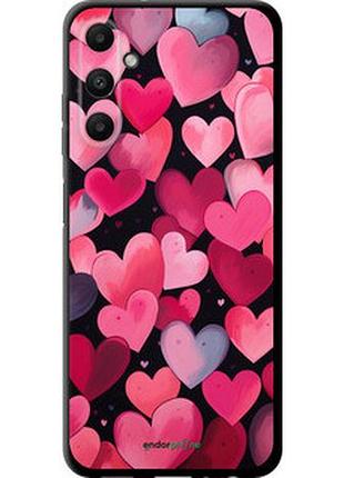 Чехол на samsung galaxy a05s сердечки 4 "5662b-3356-2448"