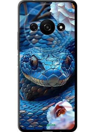 Чехол на xiaomi redmi a3 blue snake "6079b-3657-2448"