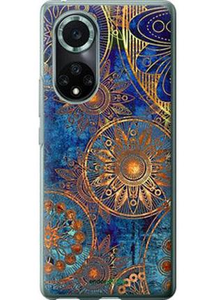 Чохол на huawei nova 9 pro золотий візерунок "678u-2503-2448"