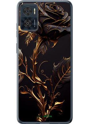 Чехол на motorola moto e22 роза 3 "5552u-2974-2448"