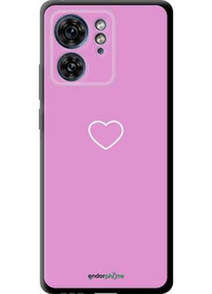 Чехол на motorola edge 40 сердце 2 "4863b-3335-2448"