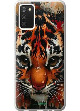 Чехол на samsung galaxy a02s a025f mini tiger "6052u-2203-2448"