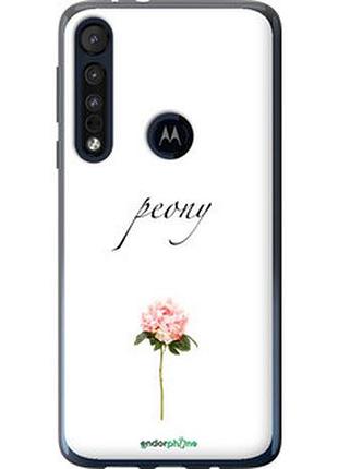Чехол на motorola one macro пион "4366u-1812-2448"
