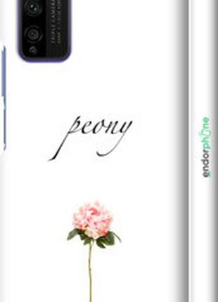 Чехол на huawei honor 30 lite пион "4366m-2074-2448"
