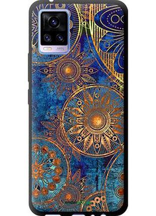 Чехол на vivo v20 золотой узор "678b-2127-2448"