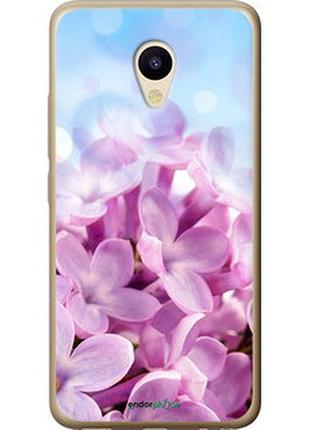 Чехол на meizu m5 сирень "527t-420-2448"