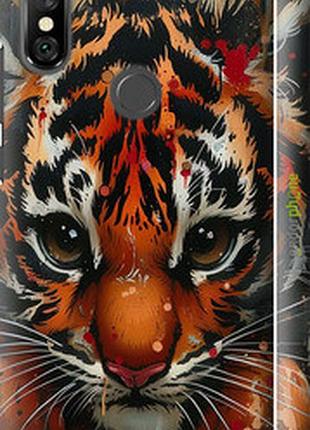 Чехол на xiaomi redmi note 6 pro mini tiger "6052m-1551-2448"