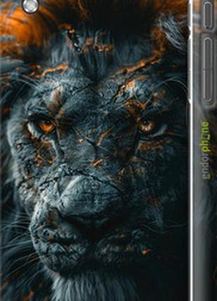 Чехол на htc desire 816 пламенный лев "6153m-169-2448"