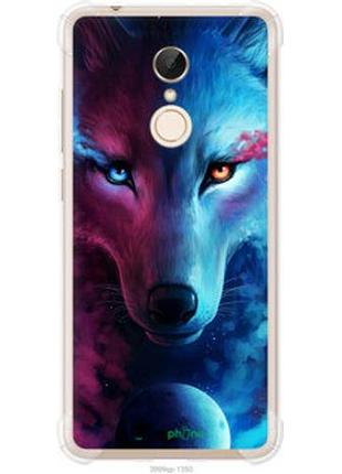 Чехол на xiaomi redmi 5 арт-волк "3999sp-1350-2448"