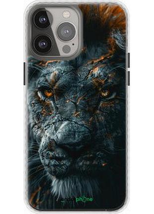 Чохол на iphone 13 pro max пламний лев "6153pm-2371-2448"