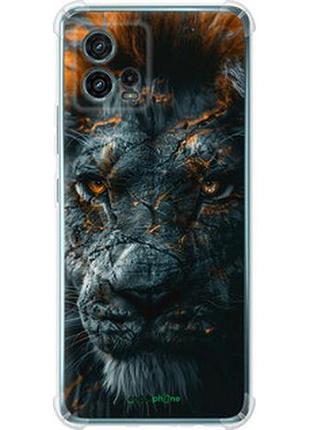 Чохол на motorola g72 плам'яний лев "6153sp-2859-2448"