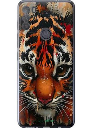 Чехол на motorola g50 mini tiger "6052u-2354-2448"