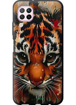 Чехол на huawei p40 lite mini tiger "6052b-1887-2448"