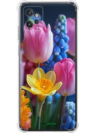 Чехол на motorola g32 весенние цветы "6058sp-2845-2448"