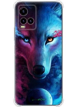 Чехол на vivo y33s арт-волк "3999sp-2643-2448"