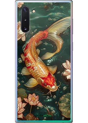 Чехол на samsung galaxy note 10 мелодия лотоса "6106t-1718-2448"