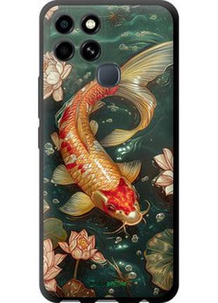 Чехол на infinix smart 6 мелодия лотоса "6106b-2758-2448"