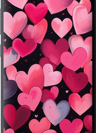 Чехол на asus zenfone 4 max zc554kl сердечки 4 "5662u-1035-2448"