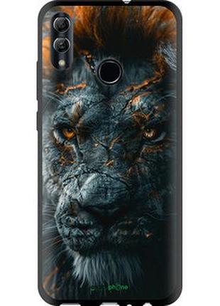 Чехол на huawei honor 10 lite пламенный лев "6153b-1618-2448"