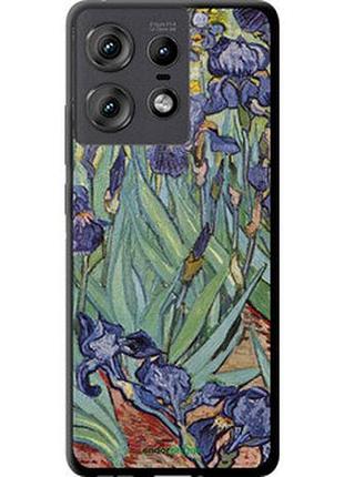 Чехол на motorola edge 50 pro 5g винсент ван гог. ирисы "161b-3710-2448"